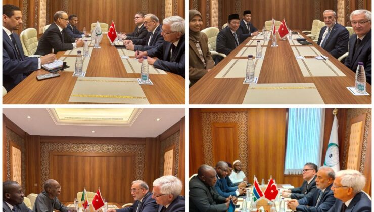 Bakan Yardımcısı Kulaklıkaya Cidde’de İİT toplantısında temaslarda bulundu