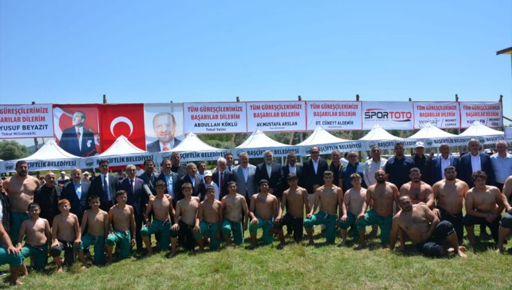 Başçiftlik’te Şehit Tümgeneral Aydoğan Aydın Karakucak Güreşleri düzenlendi