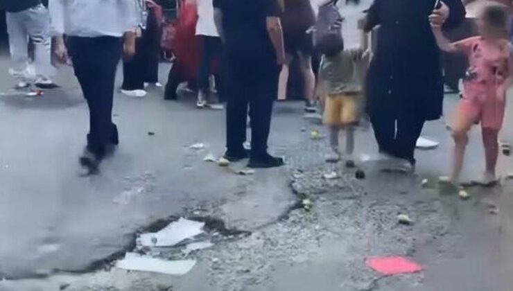 Beyoğlu’nda pazarda ‘Ürünlere zarar verdin’ tartışması: Kadın başından yaralandı esnaf tutuklandı