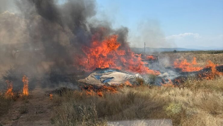 Beyşehir’de iki yangın söndürüldü