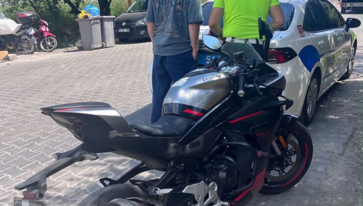 Bolu’da motosiklet şovuna 46 bin TL ceza