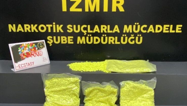 Bornova’da 31 bin uyuşturucu hapla tutuklama