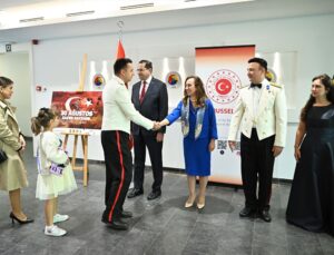 Brüksel’de 30 Ağustos Zafer Bayramı Resepsiyonu