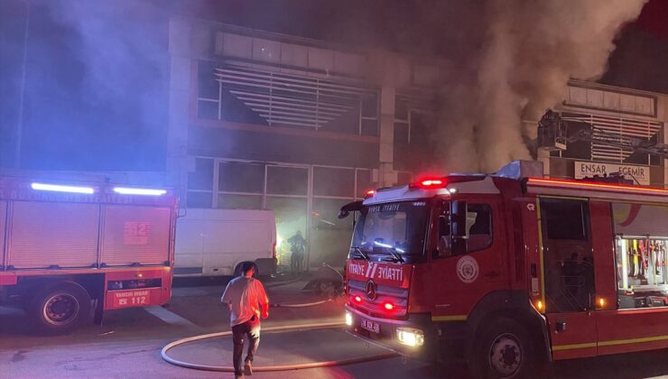Bursa’da İş Yeri Yangını Kontrol Altına Alındı
