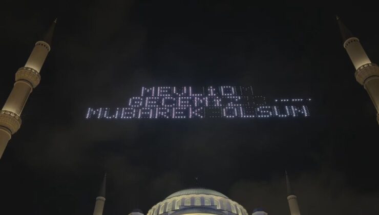 Çamlıca Camisi’nde Mevlit Kandili coşkusu