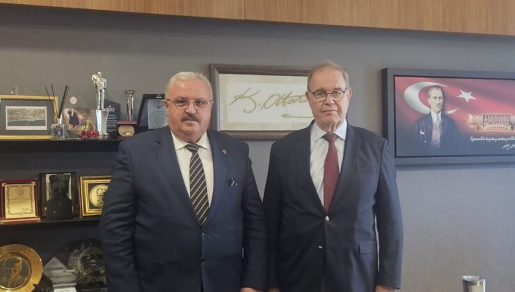 CHP’li Öztrak, Süt Üreticileri Birliği Başkanı Keskin’i TBMM’de Ağırladı
