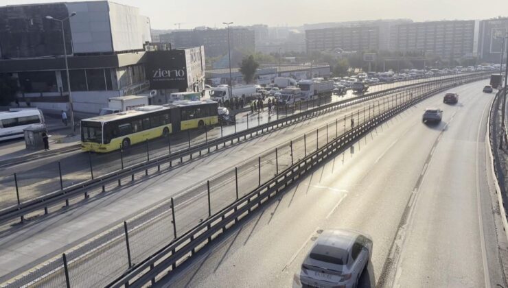 D-100’de Otomobil-İETT Otobüsü Kazası: Yaralılar Var
