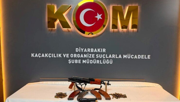 Diyarbakır’da silah operasyonu: 2 tutuklama