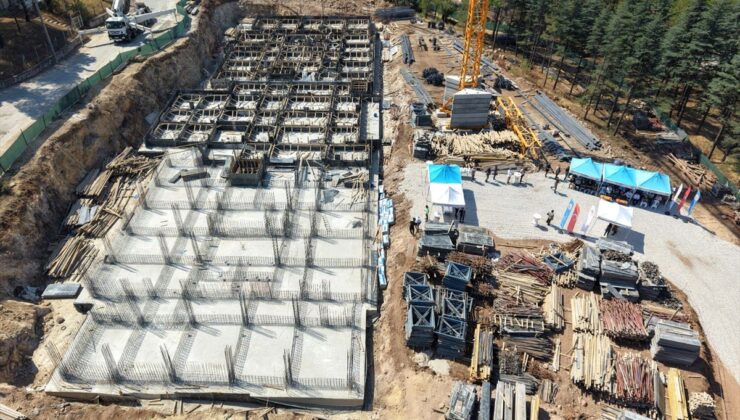 Dursunbey’de yeni orman binası için temel atıldı