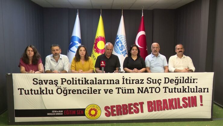 Eğitim Sen’den NATO zirvesi öncesi gözaltılara tepki: ‘Toplantı ve gösteri hakkı suç delili olamaz’
