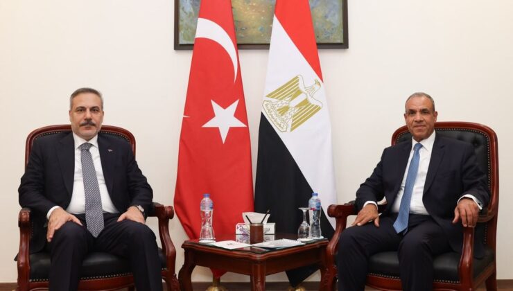 Fidan ve Mısırlı mevkidaşı El Alameyn’de görüştü