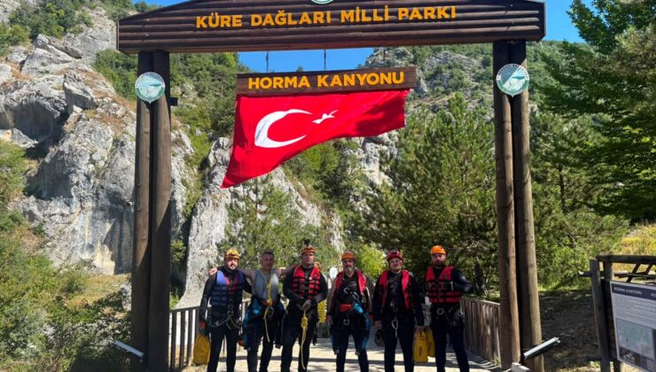 Horma Kanyonu’nda AFAD’dan Eğitim ve Kontrol Geçişi