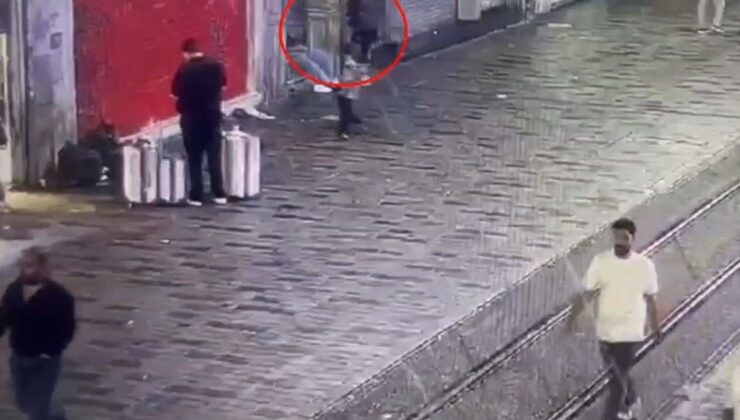 İstiklal Caddesi’nde Hırsızlık Anı Kamerada: Şüpheli Tutuklandı