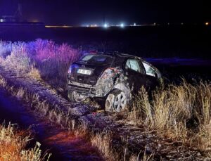 Kayseri’de otomobil devrildi: 1 çocuk öldü, 3 yaralı