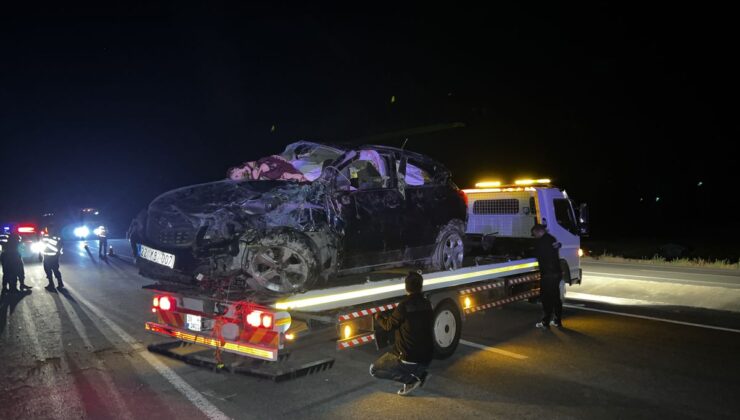 Kayseri’de şarampole devrilen otomobilde 1 çocuk öldü, 3 yaralı