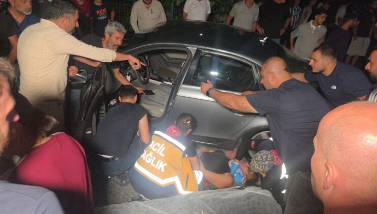 Kazaya karışmamak için manevra yapıp ağaca çarptı: 1 yaralı