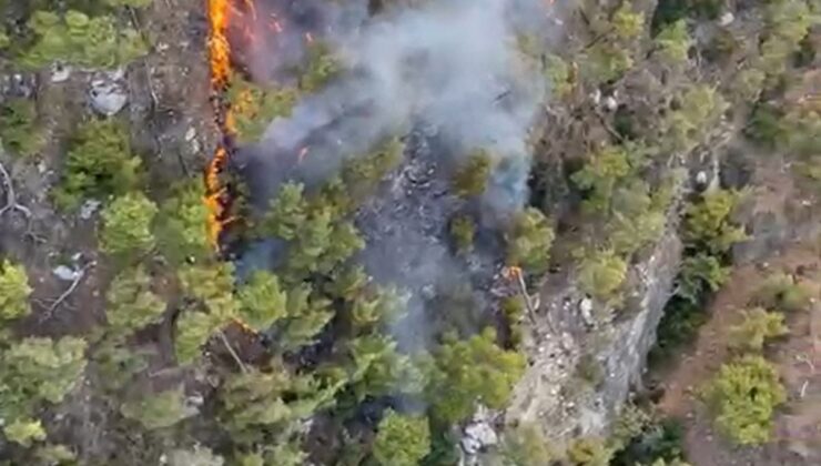 Kemer’de Orman Yangını: Havadan ve Karadan Müdahale Başladı