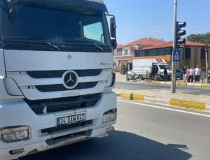 Keşan’da Hafriyat Kamyonu Yayaya Çarptı: 85 Yaşındaki Hasan Engin Ağır Yaralandı