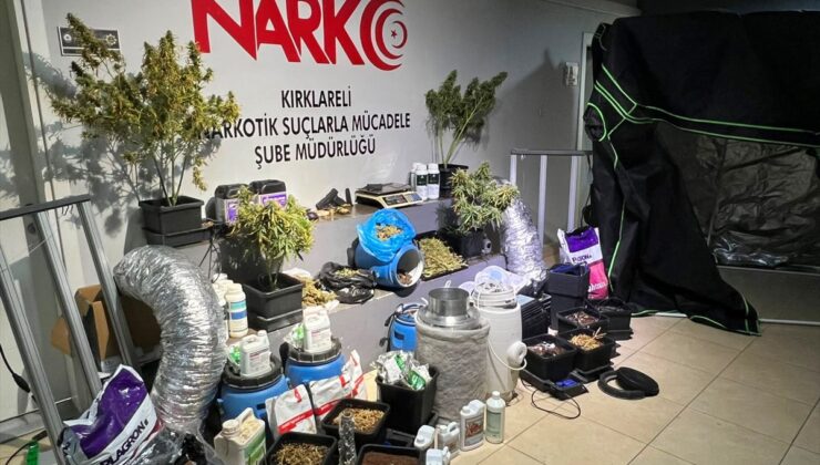 Kırklareli’nde uyuşturucu operasyonu: 2 tutuklama