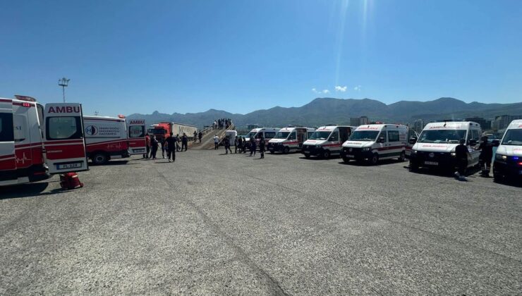 KKTC Sağlık Bakanlığı’ndan Girne’deki gemi kazasına seferberlik