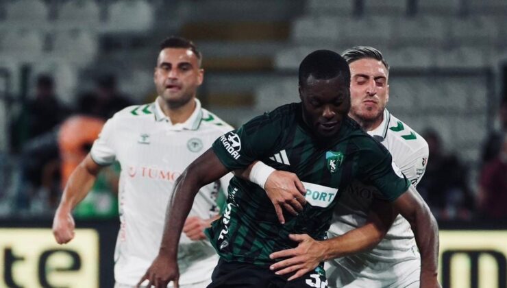 Kocaelispor, Konyaspor’u 2-1 Mağlup Etti