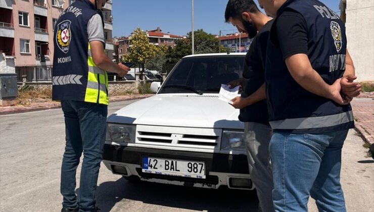 Konya’da drift yapan sürücüye 140 bin TL ceza