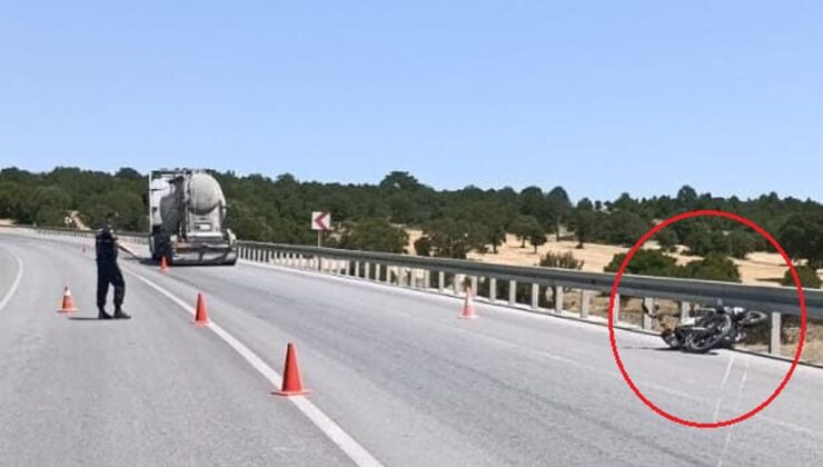 Kütahya’da beton mikseri motosiklete çarptı: 1 ölü, 1 yaralı