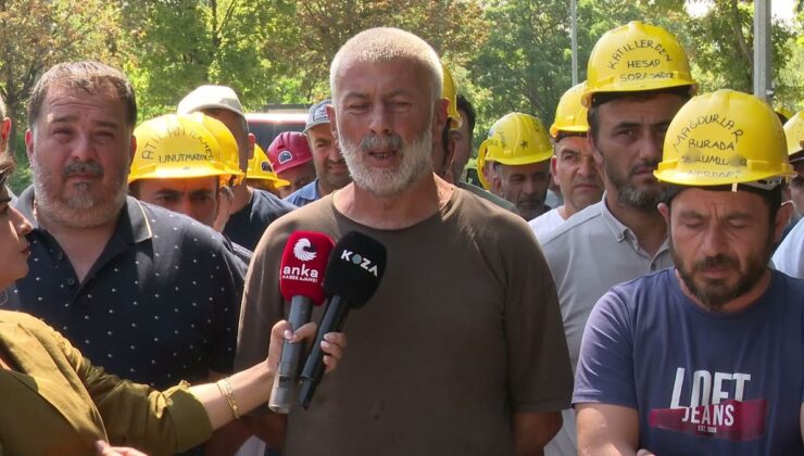 Maden işçilerinin Bakanlık önündeki eylemi 14. gününde: ‘Başlarım itibarına, hakkımı versin’