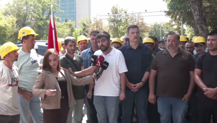 Maden işçilerinin eyleminde zafer sinyali: Alacaklar ödeniyor