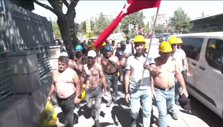 Madenciler Bakanlık Önünde 12. Gün: ‘Hakkımızı Almadan Dönmeyeceğiz’