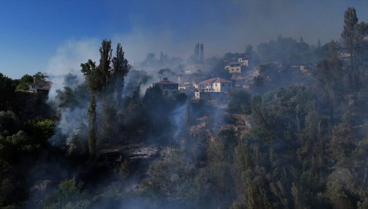 Malatya’da yerleşim yerindeki yangın kontrol altına alındı