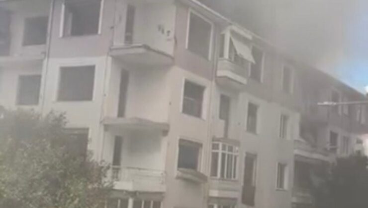 Maltepe’de Kentsel Dönüşüm Binasında Yangın