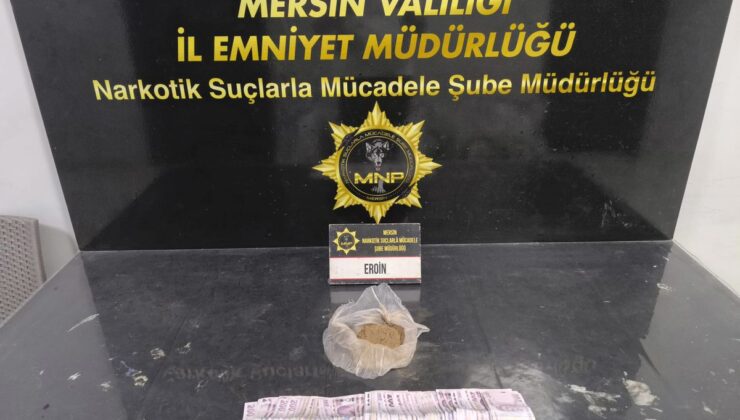 Mersin’de Uyuşturucu Operasyonu: 190 Gram Eroin ve 19 Bin Lira Ele Geçirildi