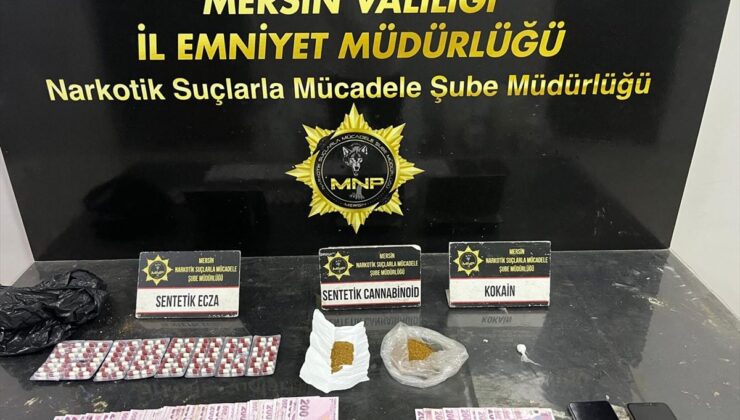 Mersin’de uyuşturucu operasyonu: 3 tutuklama