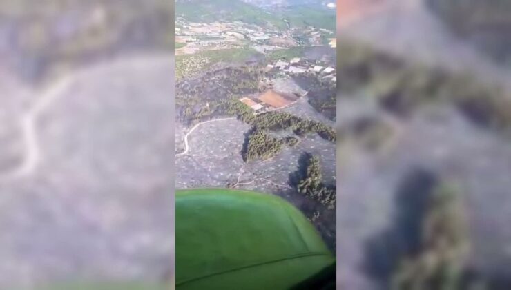 Muğla’dan Kaş’a sıçrayan yangın kontrol altına alındı