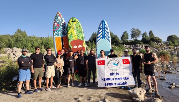 Nemrut Krater Gölü’nde SUP ve Kano Keyfi