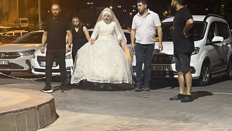 Nevşehir’de gelin arabası takla attı; gelin ve damat yaralandı