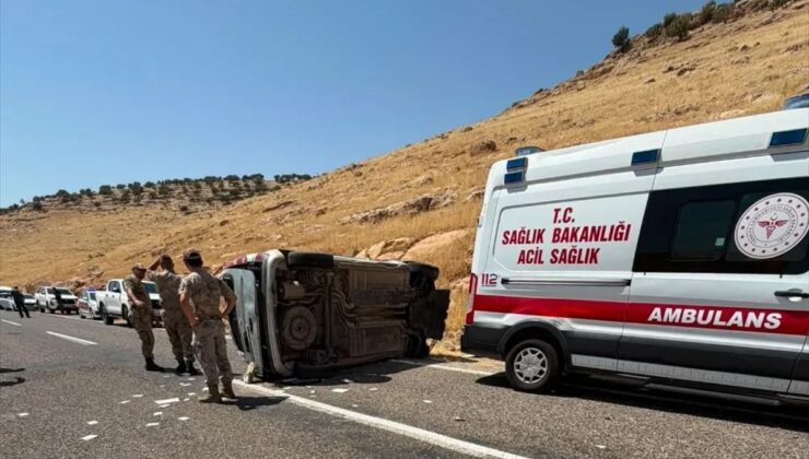 Nusaybin’de Takla Atan Araçta 1 Ölü, 1 Yaralı