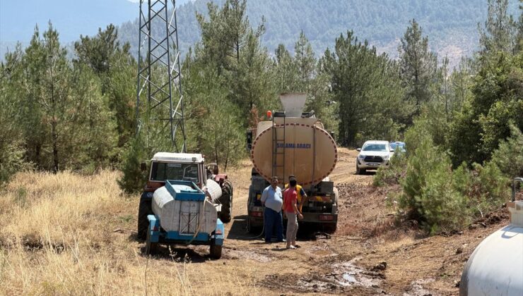 Orhaneli’de Orman Yangını Kısa Sürede Söndürüldü