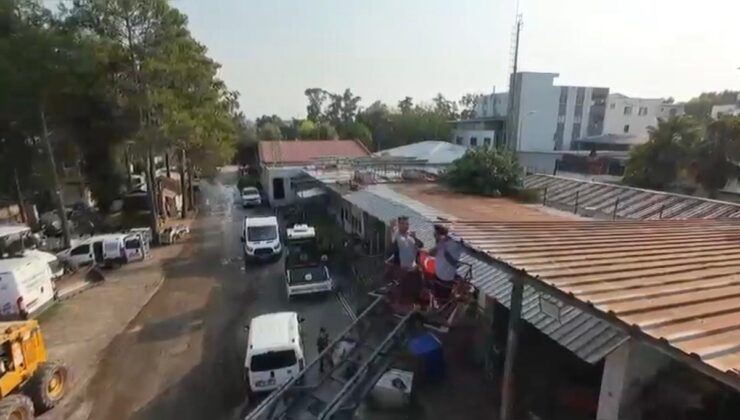 Osmaniye’de Firma Sahibinden İşçilere Dronla Soğuk İçecek Sürprizi