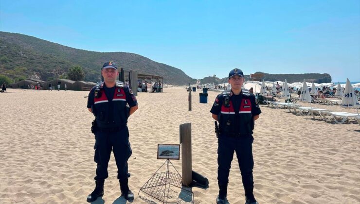 Patara’da Caretta Caretta Yuvaları Jandarma Denetiminde