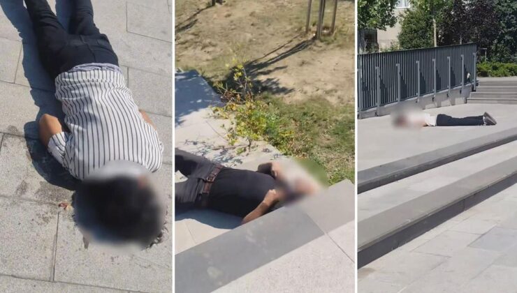 Pes dedirten görüntü! Bir insan kendine bunu neden yapar?