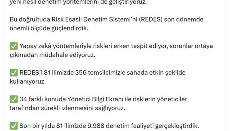 Sağlık Bakanı Memişoğlu: Son bir yılda 81 ilde 9 bin 988 denetim yapıldı