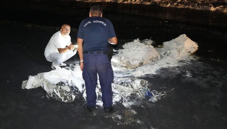 Samsun sahilinde şüpheli madde paniği: Ekipler alarma geçti