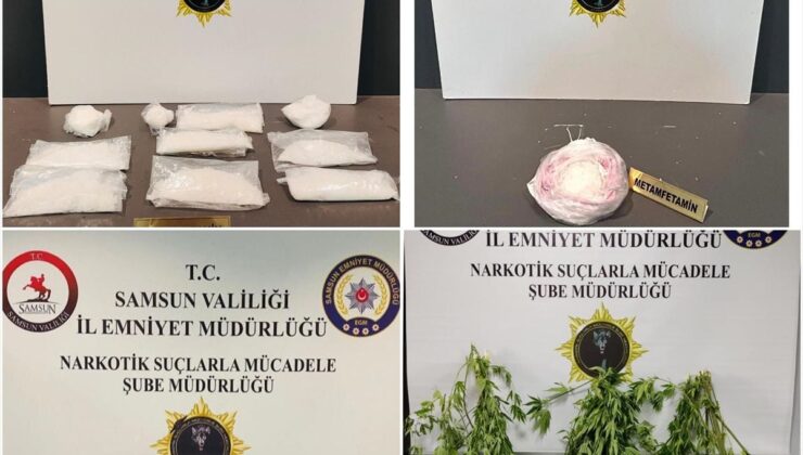 Samsun’da Uyuşturucu Operasyonu: 7 Gözaltı