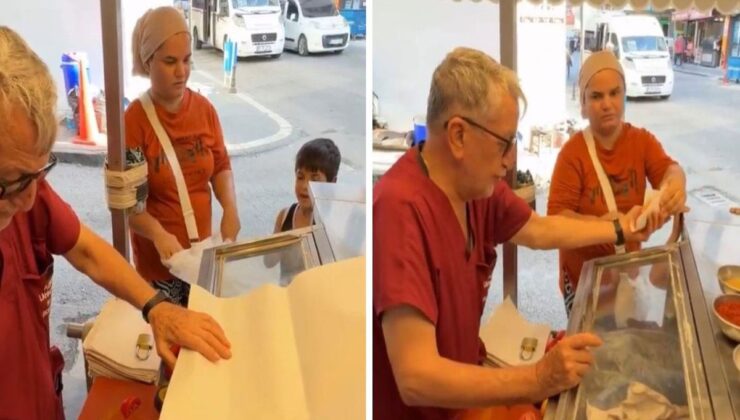 Seyyar satıcıdan çocuğunun yanında anneye tepki çeken sözler: Bir tane alıp bir de ambalaj istiyorsun