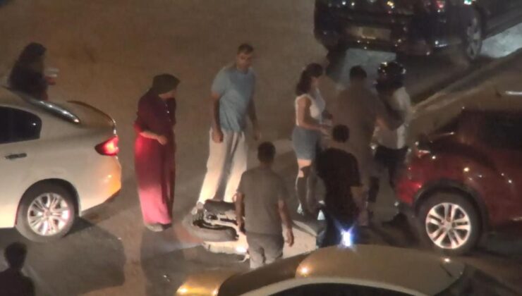 Silivri’de motosiklet-otomobil çarpıştı: 1 yaralı