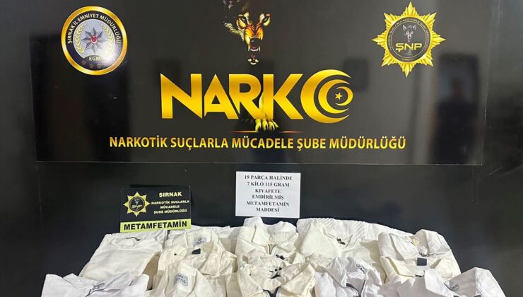 Silopi’de valizlerde 7 kilo sentetik uyuşturucu ele geçirildi: 1 tutuklama