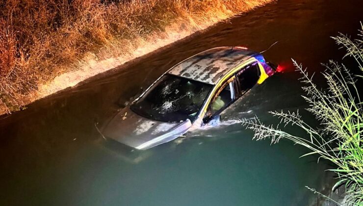 Sındırgı’da Otomobil Kanalına Düştü: 2 Yaralı