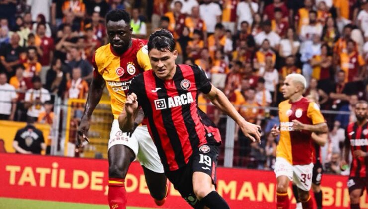 Süper Lig açılışında nefes kesen beraberlik: Galatasaray 2-2 Arca Çorum FK